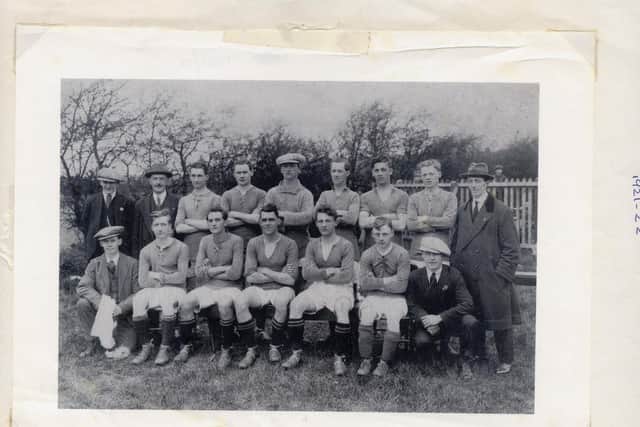 Morecambe FC team 1921-22.