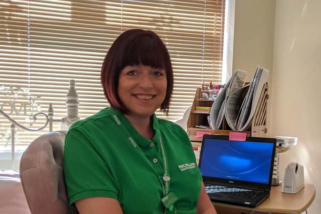 Lorraine Jones, UHMBT Macmillan information and support service manager.