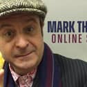 Watch Mark Thomas's online show, booking your tickets through the link provided, to enable 20 per cent of ticket purchase to go to Chorley Little Theatre