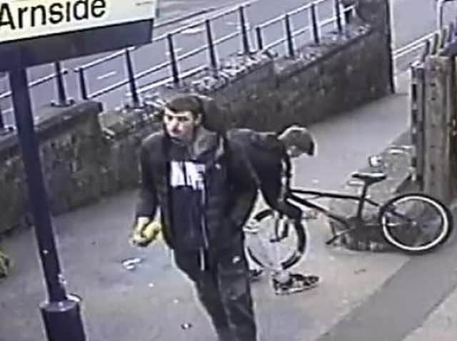 British Transport Police have released CCTV images of the incident