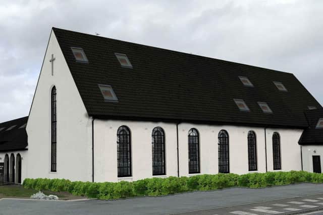 What the former United Reform Church in Broadway could look like. Image: Turner Lambert (Morecambe) Ltd