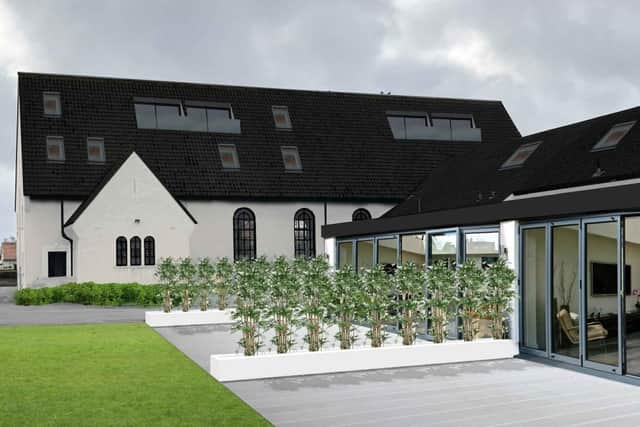 What the former United Reform Church in Broadway could look like. Image: Turner Lambert (Morecambe) Ltd