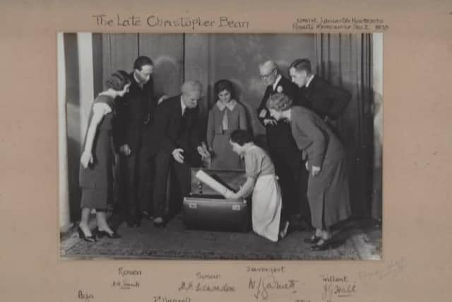 Lancaster Footlights production of The Late Christopher Bean in 1935