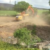 Work at Hollins Lane, Forton.