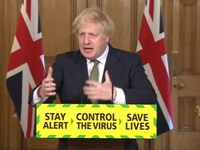 Prime Minister Boris Johnson gives his next update on moving out of lockdown measures