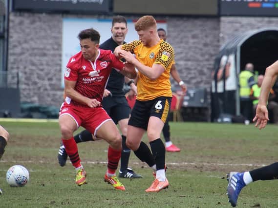 Morecambe last played at Newport County AFC on March 7