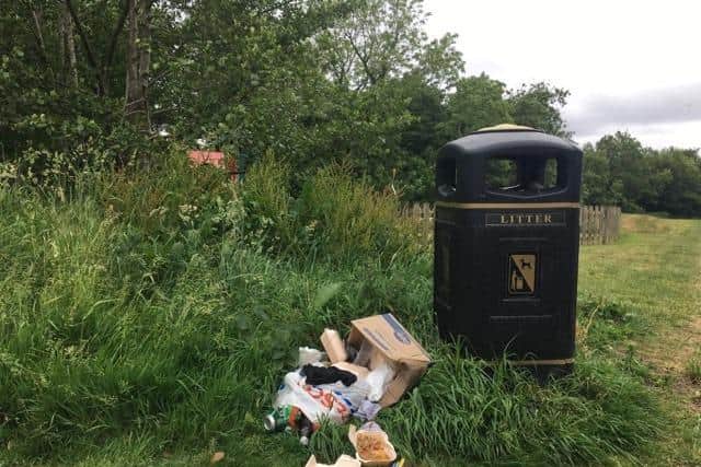 Residents have been angered by those leaving rubbish after enjoying beauty spots in the Lancaster area.