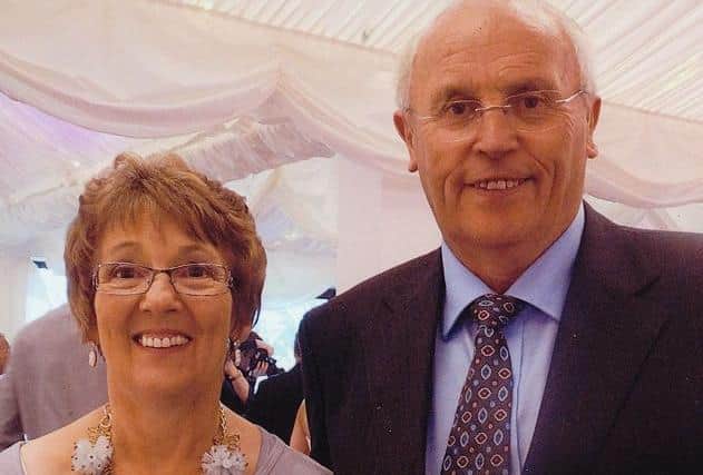 Anne and Peter Burrow.