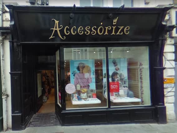 Accessorize in Lancaster. Photo: Google Street View
