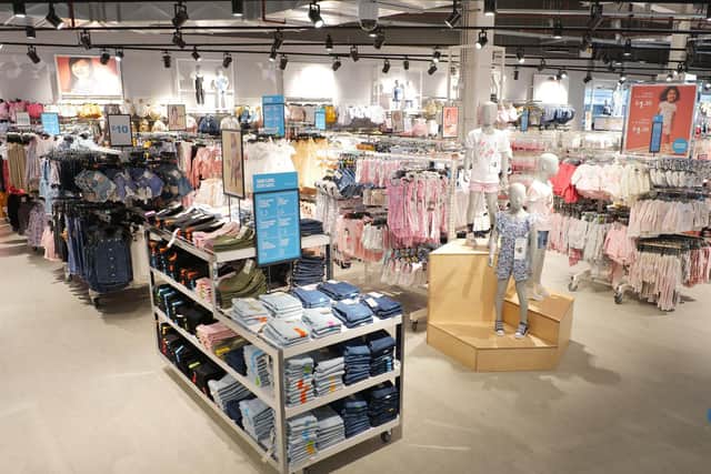 New images released today of Primark's  Westfield London store, showcasing the extensive health and safety measures in place across all Primark stores.