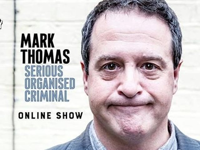 Chorley Little Theatre will reap 20 per cent of ticket sales from Mark Thomas's comedy livestream