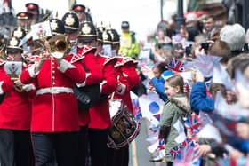 An armed forces day parade through Lancaster. Picture: Cpl Michael Strachan, Army photo.