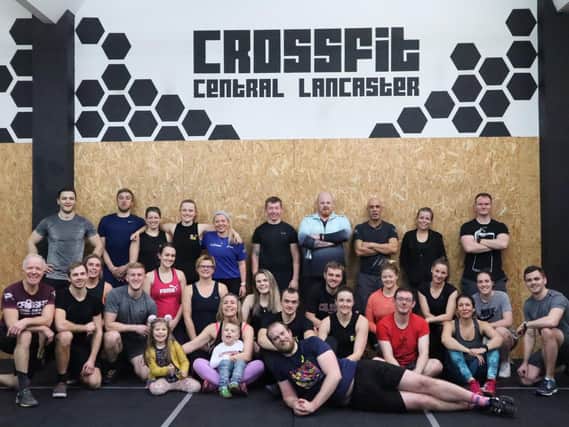 The Hive Crossfit team.