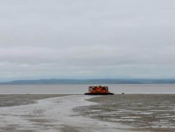 Morecambe lifeboat was called out to rescue two teenage girls stuck in mud at Heysham.