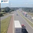 Speed restrictions and queuing traffic has been reported by motorists travelling on the M6. (Credit: Highways England)