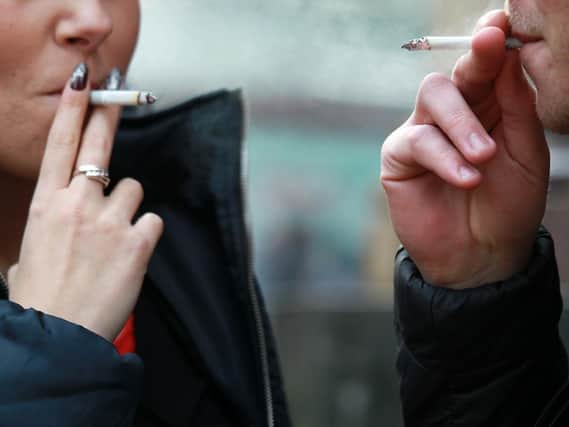 The number of people smoking across the Lancaster district has fallen for the second successive year.
