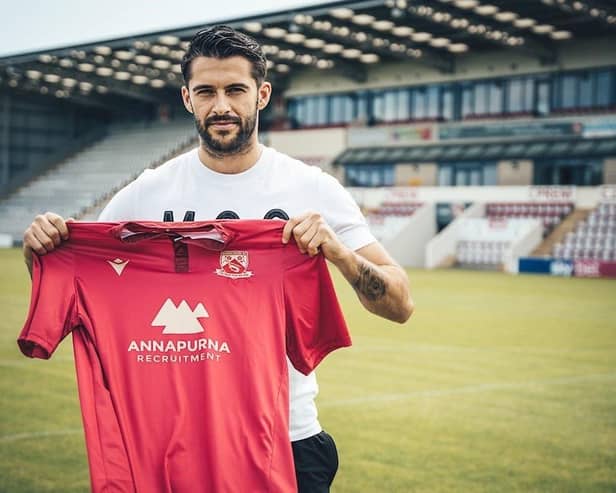 Stephen Hendrie is Morecambe's first summer signing