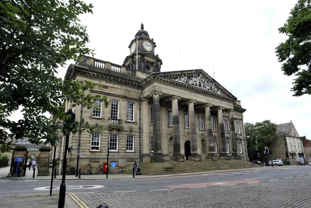 Lancaster town hall.