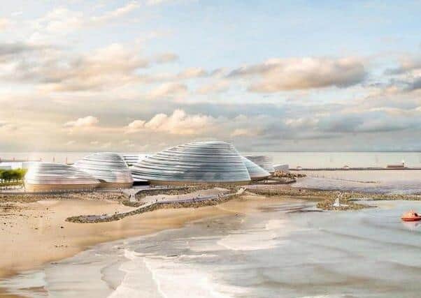 Artist's impression of the Eden Project North