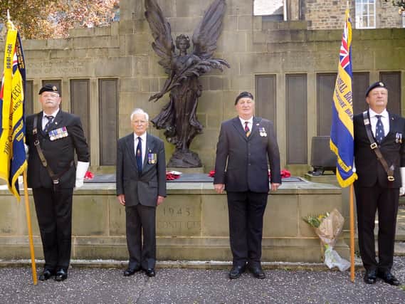 The VJ Day commemorations in Lancaster on Saturday.