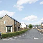 An artist's impression of the planned new homes in Halton. Photo: Russell Armer Ltd