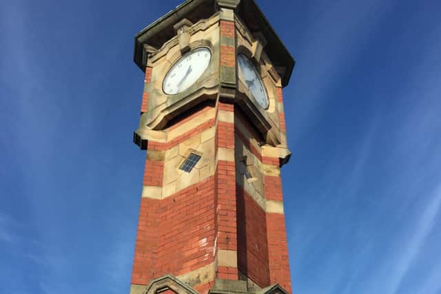 The Grade II Listed Clock Tower on Morecambe Prom was constructed in 1905.