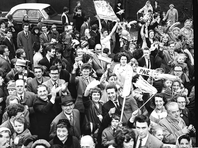 Fans like these ones pictured in 1967 are getting behind the team and buying season tickets in large numbers