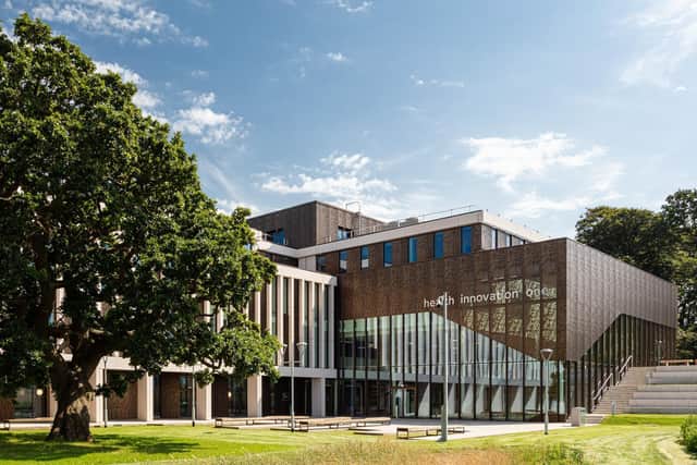 You can go on a virtual tour of Lancaster University's new Health Innovation Campus.