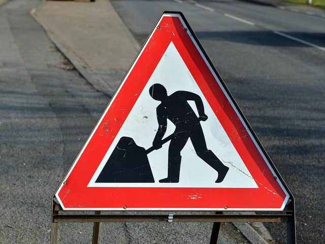 Drivers are being warned about roadworks