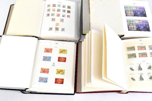 The sought after stamps from Hong Kong, which sold for £3,000+ at a specialist stamp auction