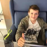 Reece Holt from Overton set up a charity Team Reece to help other children and families affected by childhood cancer.