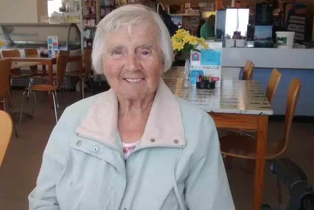 June, who Liz says has deteriorated since the care home stopped allowing visitors