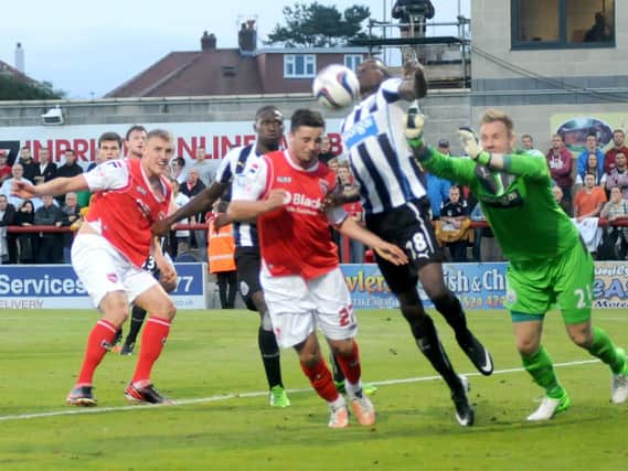 Morecambe met Newcastle United in the League Cup seven years ago