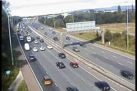 A lane has been closed on the M6 northbound between junctions 31A (#PrestonEast #Longridge) and 32 (#BroughtonInterchange #Blackpool #PrestonNorth) this afternoon (Sunday, September 20)