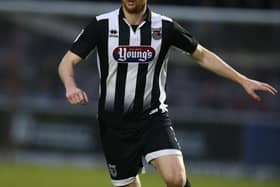Liam Gibson was on loan at Grimsby Town last season   Picture: Getty Images