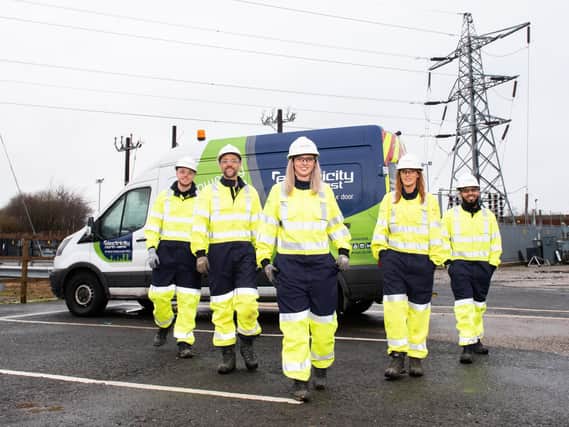 Electricity North West engineers.