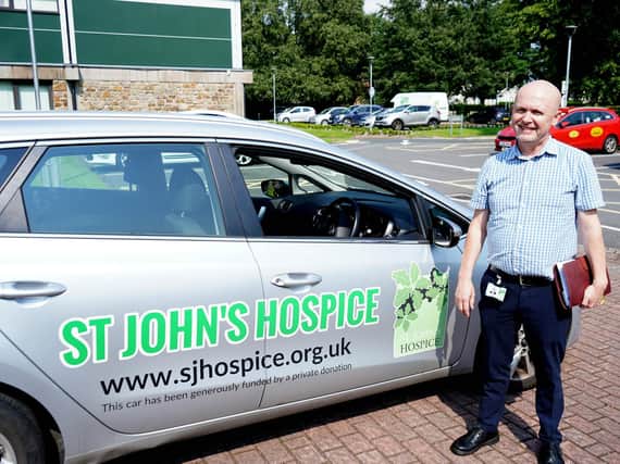 St John's Hospice Clinical Nurse Specialist Nick.