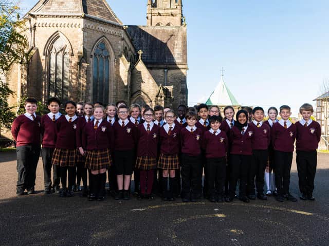 Cathedral Catholic Primary School - Year 6 (photo taken by Kelvin Stuttard, restricted to Year 6 due to school's Covid-19 bubbles)