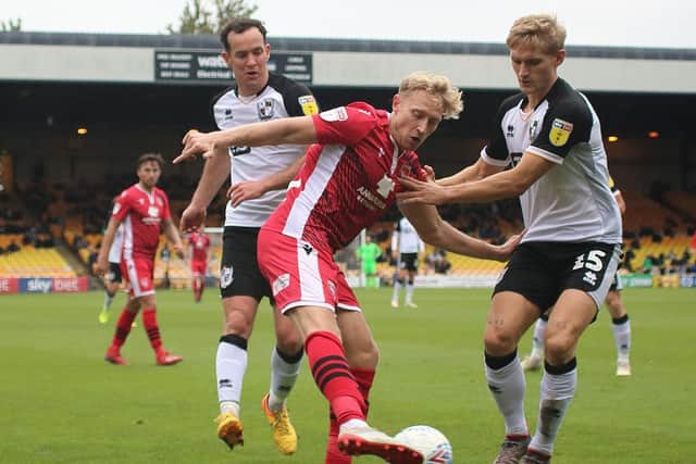 A-Jay Leitch-Smith had given Morecambe the lead
