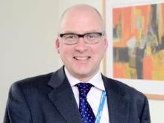 Chris Adcock has been appointed the new director of finance at UHMBT.