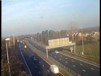 M6 is now open again after 13 hours following lorry fire and emergency resurfacing (Photo: Highways England).