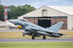The German Air Force uses the Typhoon
