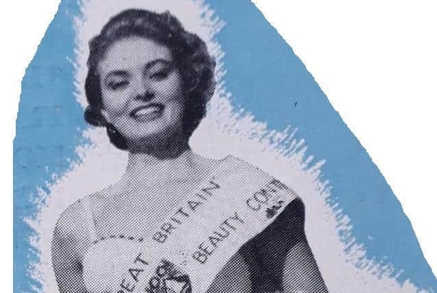 Miss Great Britain 1957 Leila Williams.