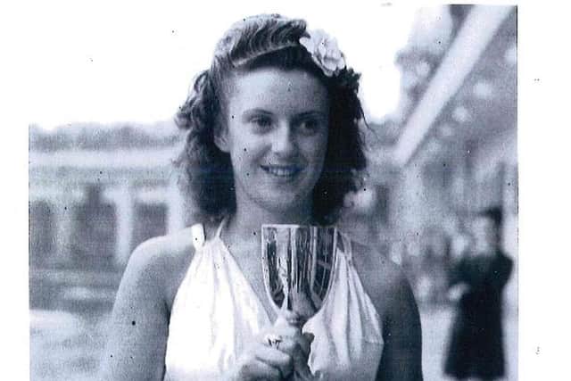 Miss Great Britain 1945-2020: The Official History feature. Pictured is Lydia Reid in 1945.