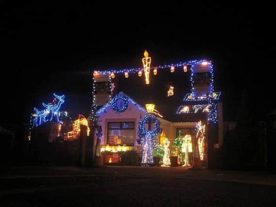 Ian Clifton's Christmas display