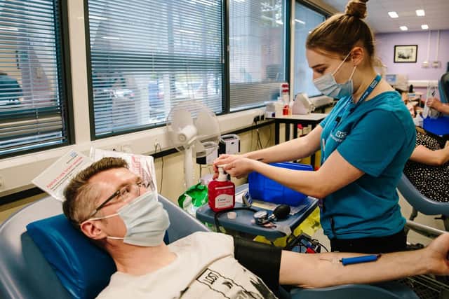 Only a third of appointments during December are currently booked  at Lancaster Donor Centre