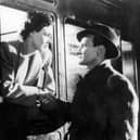 Celia Johnson and Trevor Howard in Brief Encounter shot at Carnforth Railway Station.