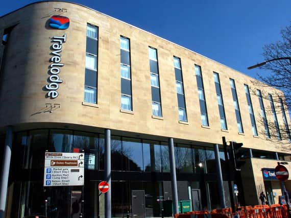 The Travelodge building in Lancaster, pictured when it opened in 2011.