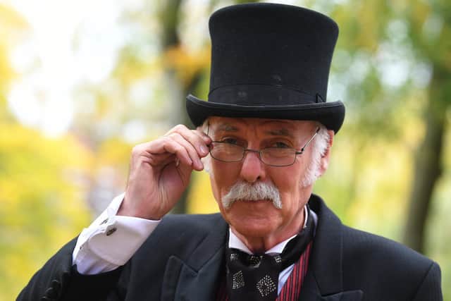Steve Harrison of the Friends of Winckley Square in his role as Mayor Monk  Photo: Neil Cross