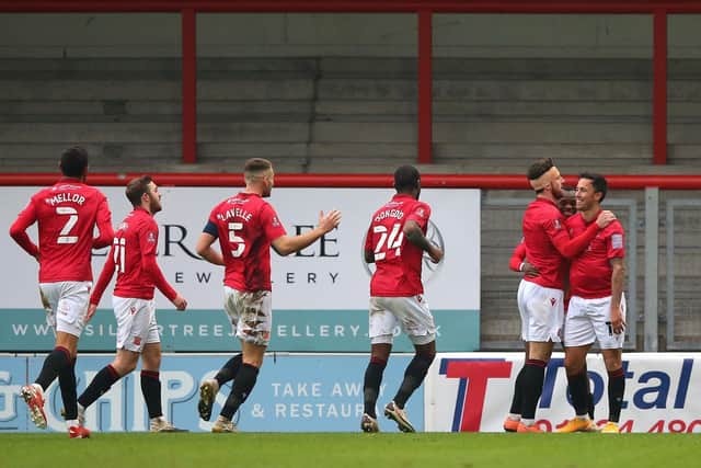 Morecambe defeated Solihull Moors in round two of the FA Cup   Picture: Getty Images
